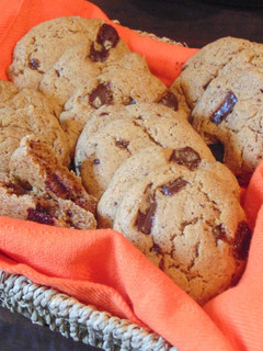 A picture of Chocolate & Almond Butter Cookies (GF, DF).