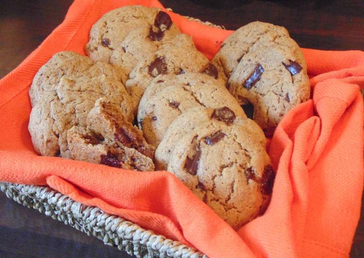 Chocolate & Almond Butter Cookies (GF, DF)