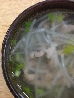 蘿蔔絲赤肉湯 的食譜成品照片