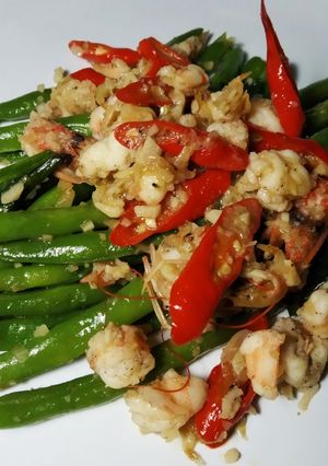Foto resep Tumis Buncis & Udang