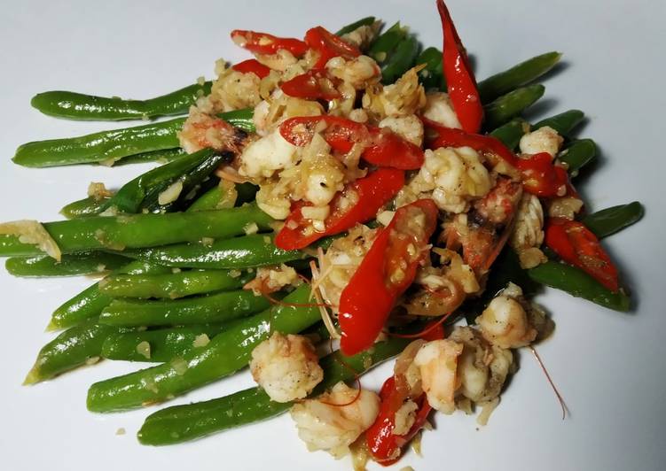 Tumis Buncis & Udang