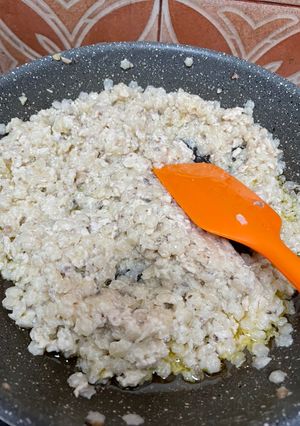 Foto resep Star Pasta with Creamy Chicken Mushroom Sauce! (MPASI 9+)