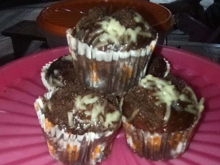 Cara Mudah Menyiapkan Resep Muffin pisang coklat kukus yang Lezat Sekali Anti Ribet, Lezat Sekali