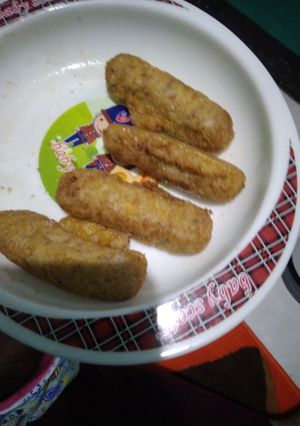 Foto resep Stik nasi ati. Finger food MPASI 8+