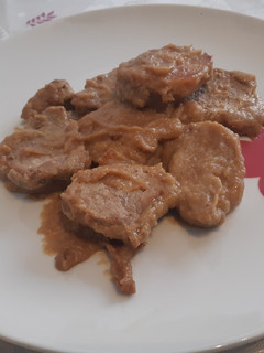 Una foto de Solomillo en salsa a la mostaza con miel