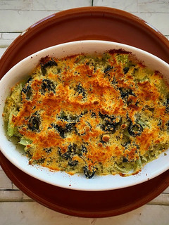 Una foto de Apio gratinado al horno