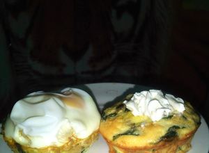 Una foto de Keto: Soufflé de acelga