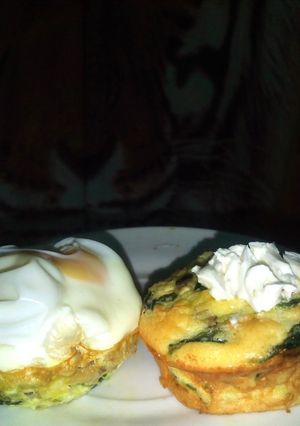Una foto de Keto: Soufflé de acelga