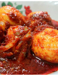 Foto resep Telur balado pedas