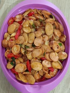 Foto resep Sosis tumis saos kecap