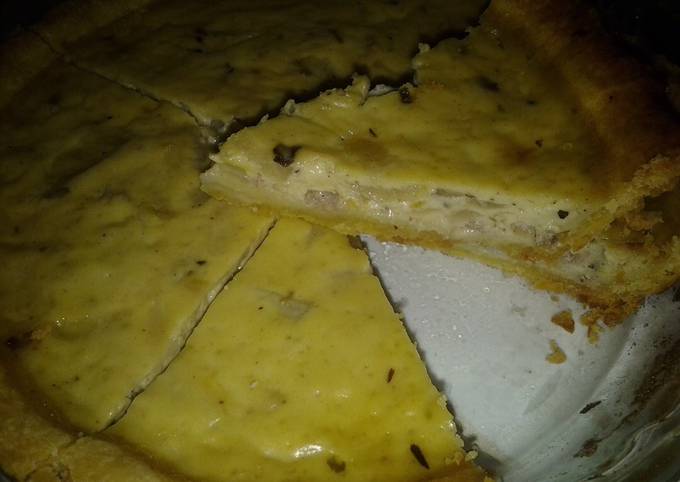 Resep Quiche ayam jamur oleh yuliawidiyaningrum - Cookpad