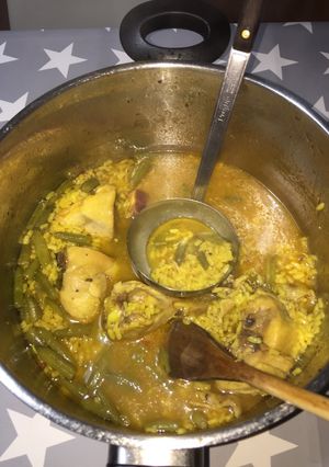 Una foto de Arroz con pollo