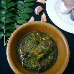 A picture of Curry Leaves Fish Curry.