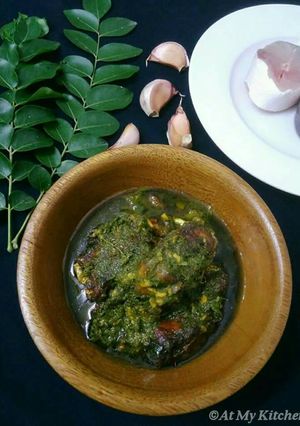 A picture of Curry Leaves Fish Curry.