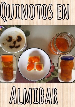 Una foto de Quinotos en almíbar fácil y delicioso!