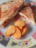 Simple veg sandwich