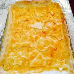 A picture of Chicken and Mushroom Pie.