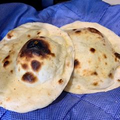 A picture of Homemade naan🥰.