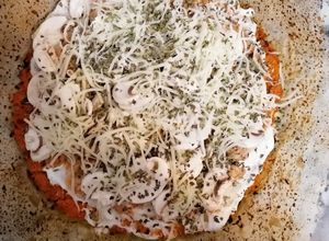 Foto principal de Pizza con base de zanahoria. Súpersana y divertida