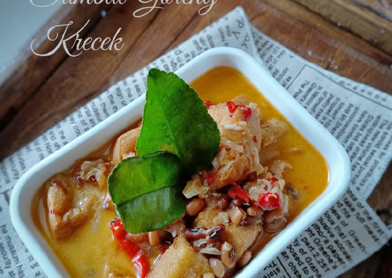 Sambal Goreng Krecek