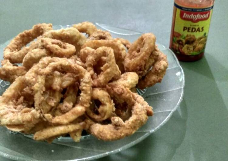 Onion Ring dadakan :D