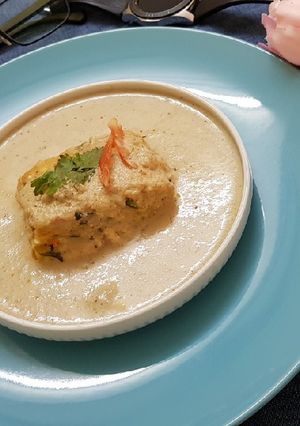 A picture of Dhoka Paneer.