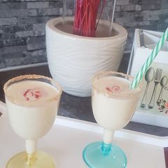 Cheese cream thandai mocktail A picture of Cheese cream thandai mocktail.