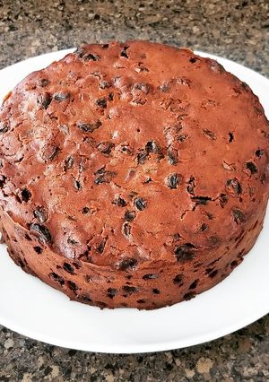 A picture of Christmas Cake.