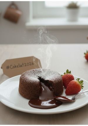Foto resep Chocolate Lava Cake "Lumer di Hati"