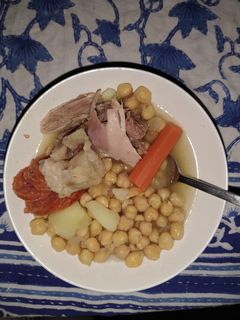 Una foto de Cocido madrileño