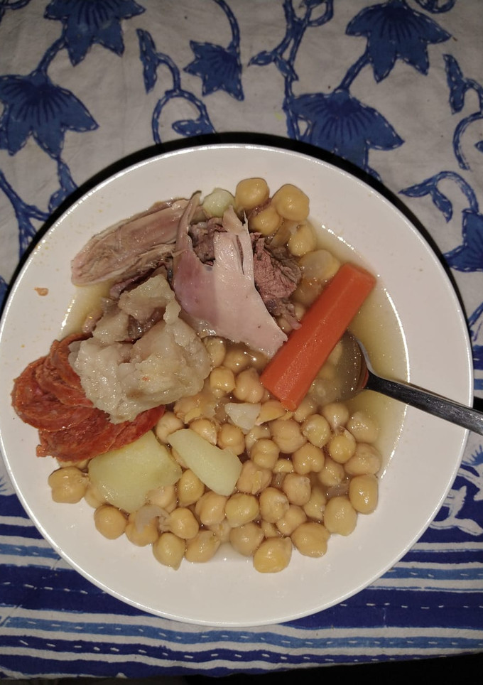 Una foto de Cocido madrileño
