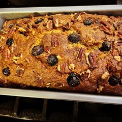 A picture of Blueberry Banana Nut Bread.