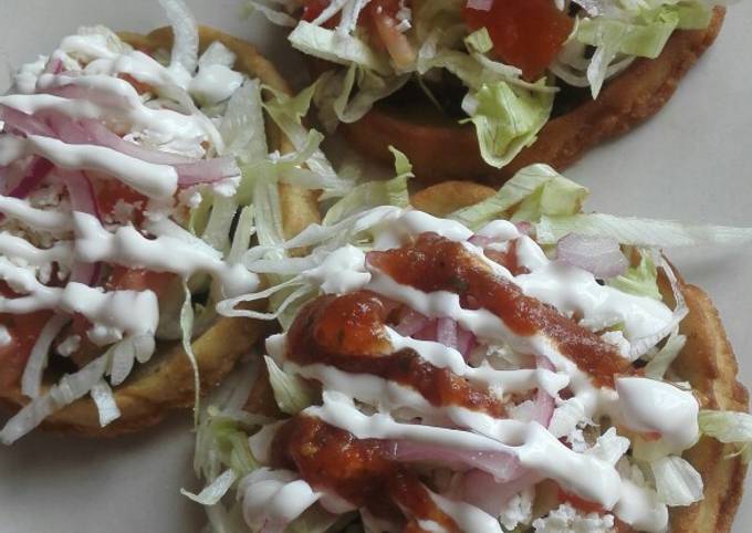 Gorditas (sopes) de asientos de chicharrón Receta de Hanna Hurtado ⭐ ...