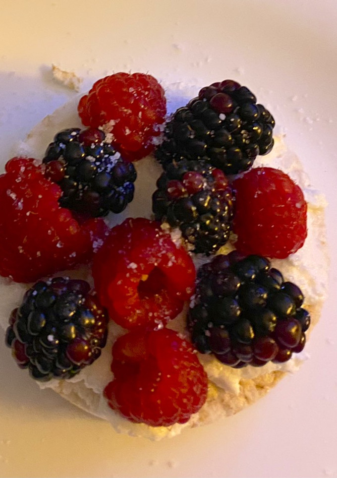 Una foto de Merienda orgánica y ligera