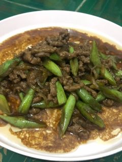 Foto resep Tumis Buncis with Beef Teriyaki