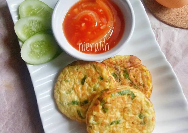 Telur tahu saus asam manis