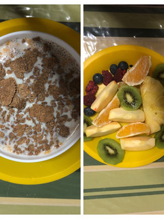 Una foto de Desayuno puro fibra