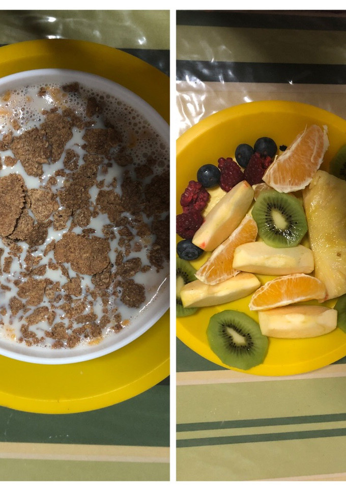 Una foto de Desayuno puro fibra