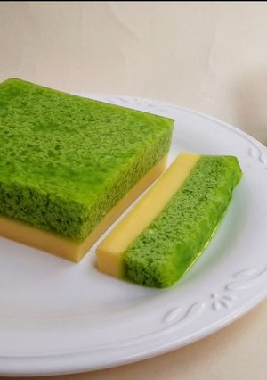 Foto resep Pudding lumut mentega versi sugar free (menu diet)