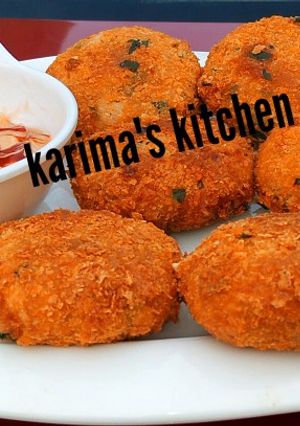A picture of Yam nuggets kebab.