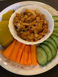 A picture of น้ำพริกอ่องเห็ดเจ.