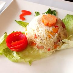 Vegetable rice A picture of Vegetable rice.