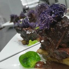A picture of Port-Braised Short Ribs.