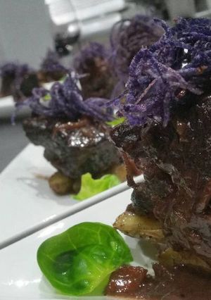 A picture of Port-Braised Short Ribs.