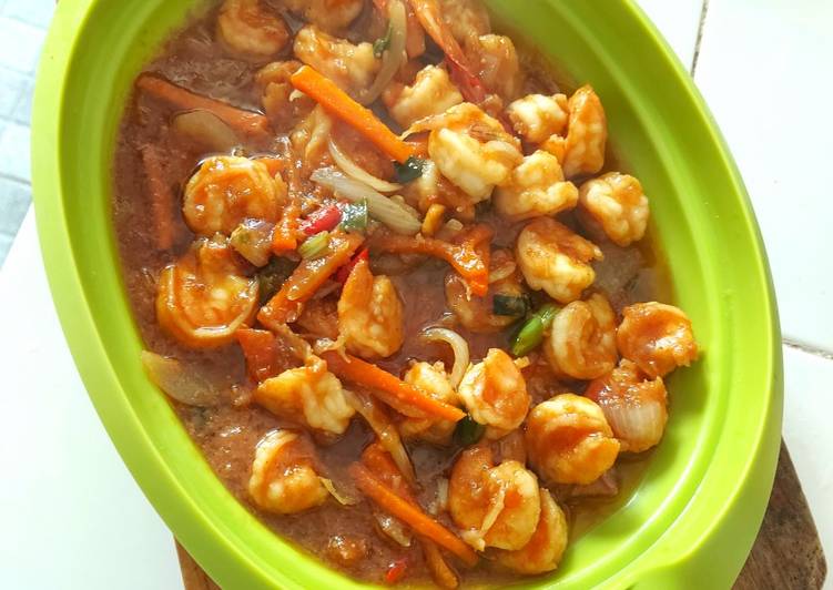 Resep Udang Saos Mentega yang Bikin Ngiler
