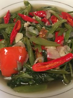 Foto resep Cah kangkung (bahan simpel)