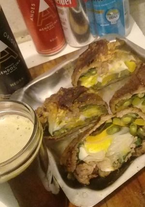 Una foto de Bifes rellenos fácil
