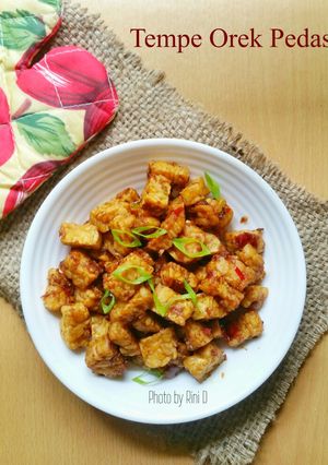 Foto resep Tempe Orek Pedas