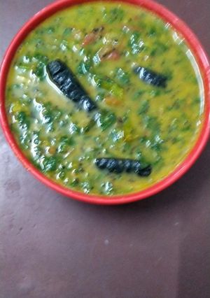 A picture of Dal Palak.