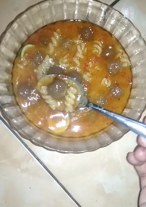 Foto resep Bakso Aci kuah homemade